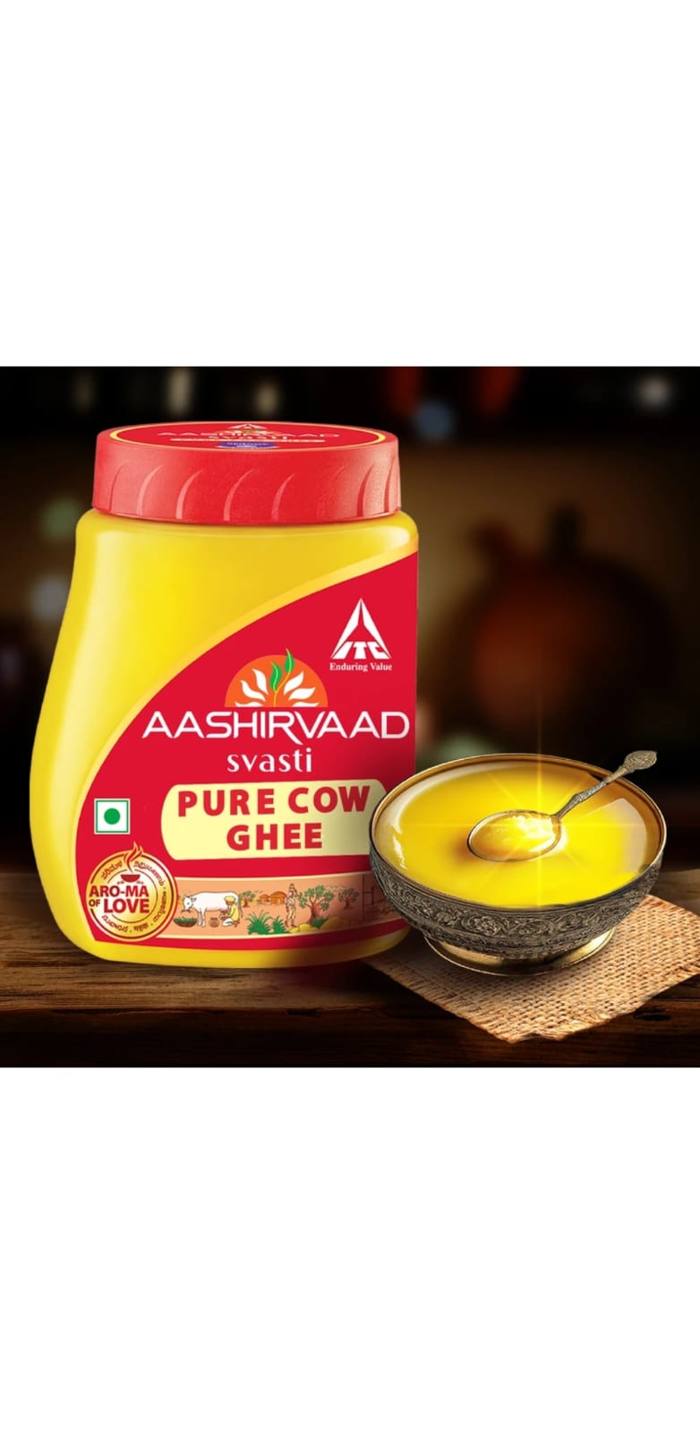 AASHIRVAAD Cow Ghee(1ltr)